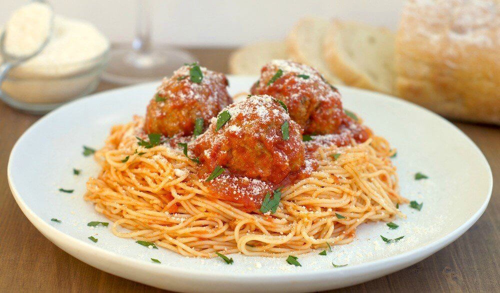 Adams Edgewater - spaghetti and meatballs
