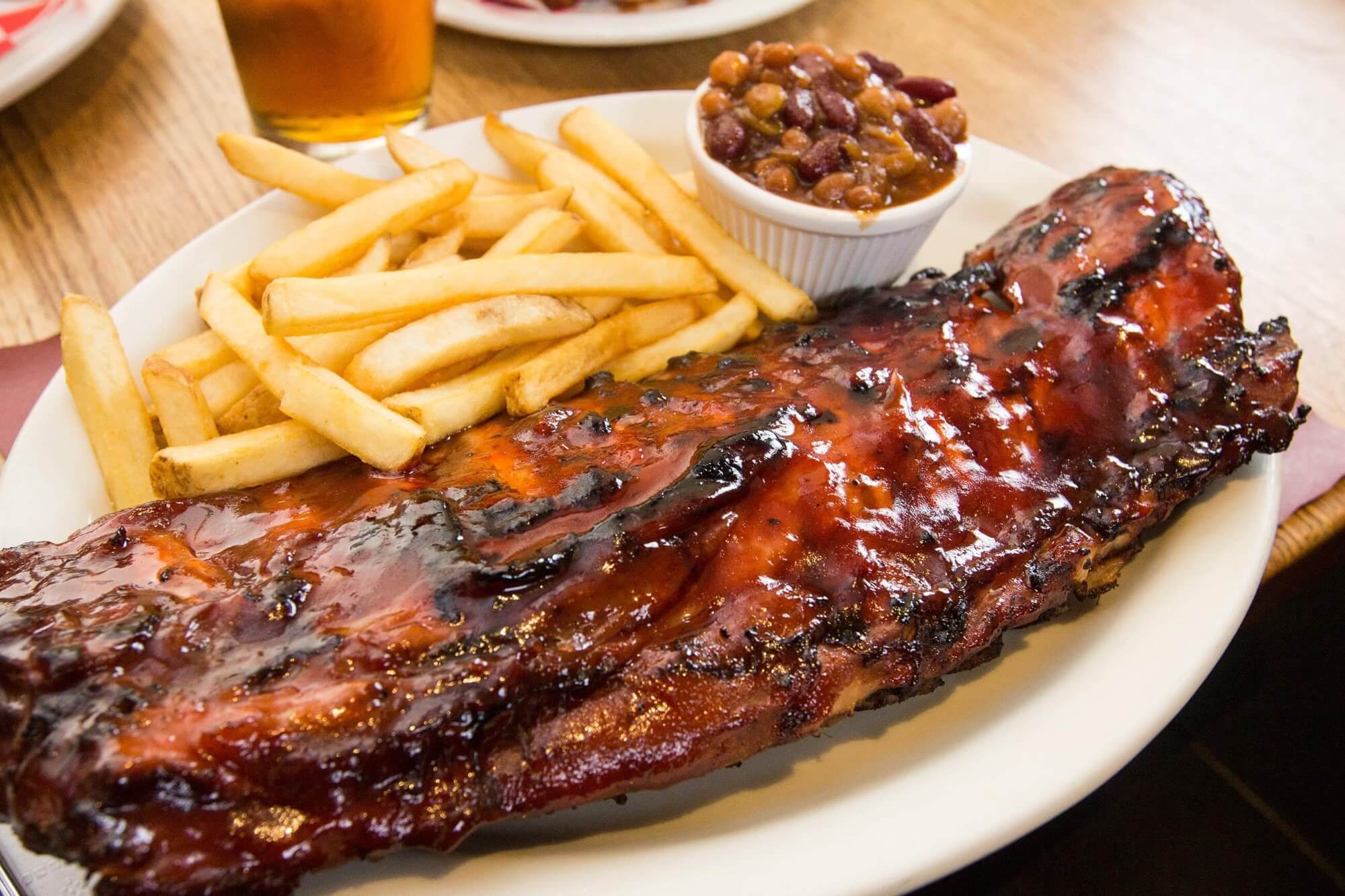 Adams Ribs Whole Rack Platter