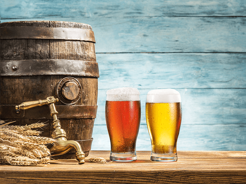 Popular craft beers and ales